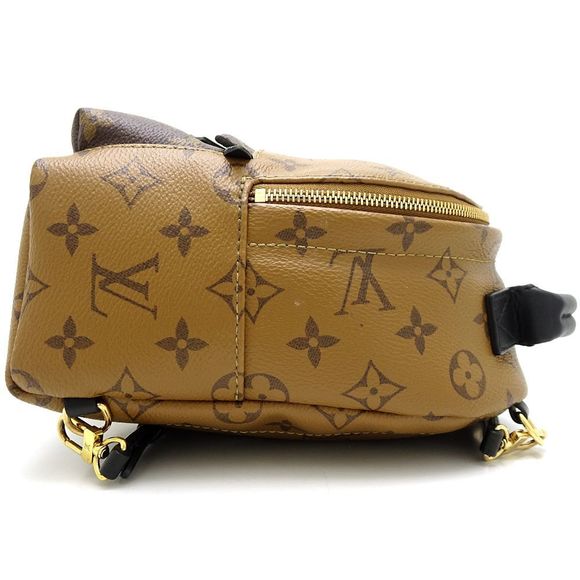Louis Vuitton Palm Springs Backpack Mini Monogram Reverse Brown - Picture 2 of 8